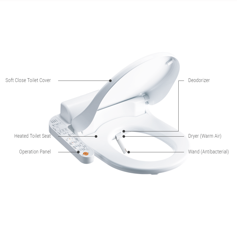 TOTO Washlet Bidet Toilet Seat TCF6412AT 